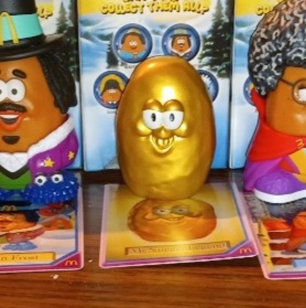 Unopened McDonald's golden egg and kerning frost! Mcnugget buddies!!